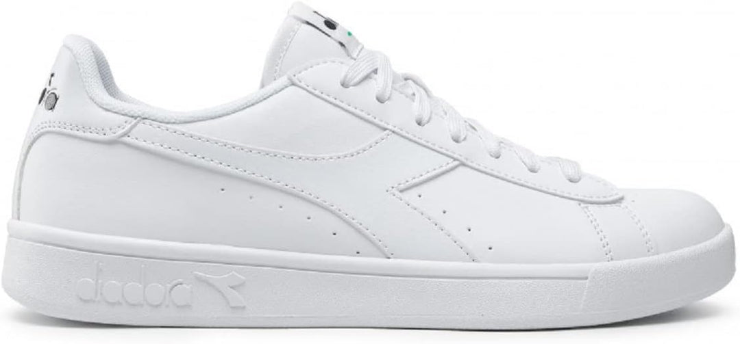 Diadora Damen Step PGymnastikschuh 40 EU Weiss Weiss Schwarz, 40 EU Weiss Weiss Schwarz