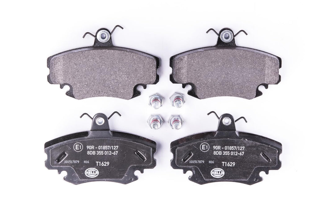 HELLA PAGID 8DB 355 012-671 Bremsbelagsatz - T1629 - Dicke/Stärke: 18.2mm - Bremssystem: Lucas - nic