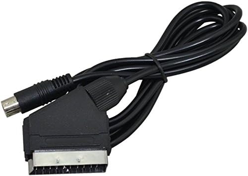 WICAREYO CHILDMORY 1,8 m RGB-Scart-AV-Kabel, Audio-Video-Anschluss für Genesis Megadrive 2