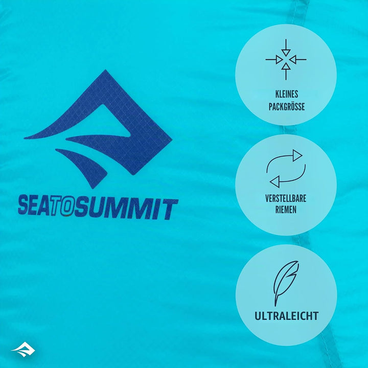 Sea to Summit Ultra-Sil Rucksack 20 Litros Blau (Blue Atoll), 20 Litros Blau (Blue Atoll)