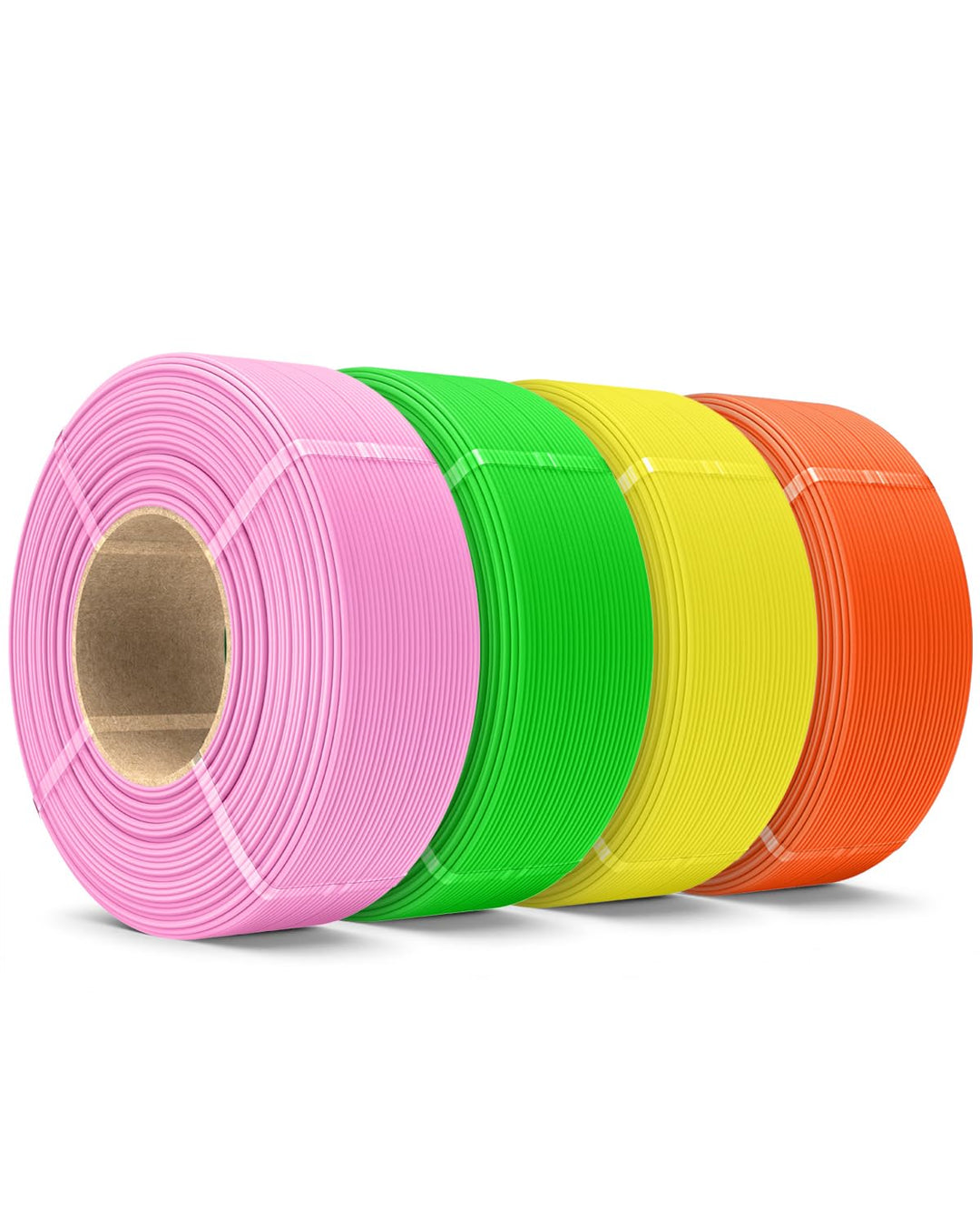 SUNLU Rapid PETG Filament Refill 1.75mm 4KG, 3D Drucker Filament PETG Matt Bündel, No-Spule PETG HF