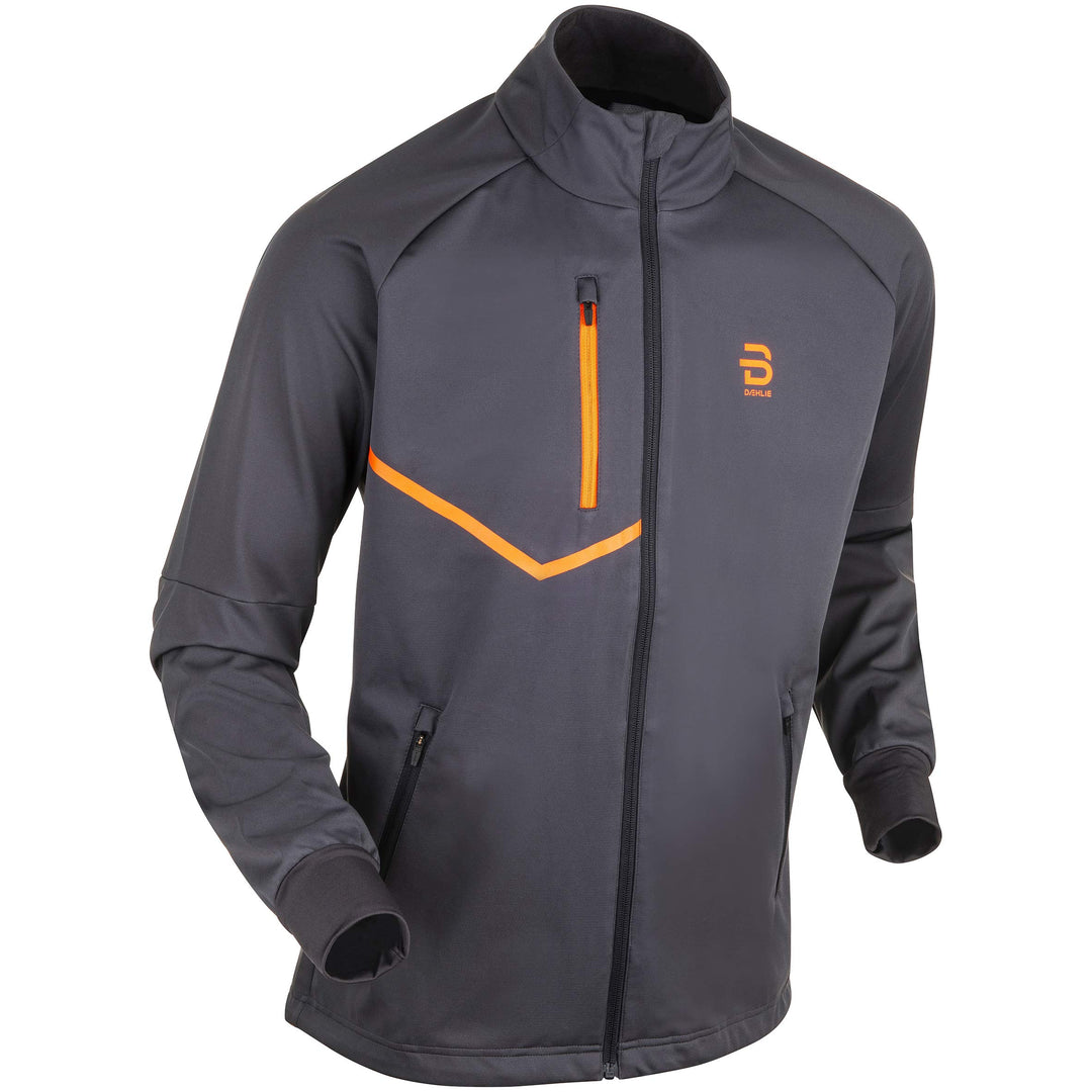 B DÆHLIE Daehlie Men's Kikut Jacket - Softshell Ski Coat, Turkish Sea nine iron XL, nine iron XL