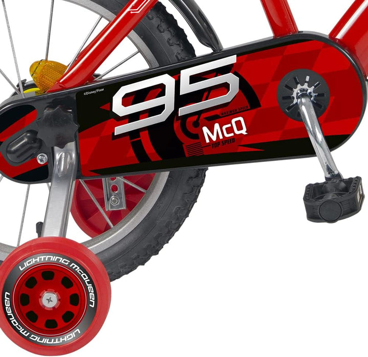 Huffy Babys (Jungen) fahrrad14 Disney Cars 14 Zoll Fahrrad, rot, Einheitsgrösse