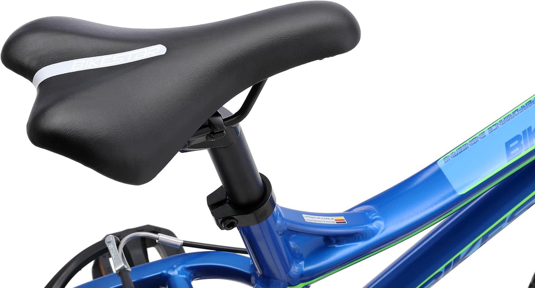 BIKESTAR Kinder Fahrrad Aluminium Mountainbike mit V-Bremse für Mädchen und Jungen ab 4-5 Jahre | 16