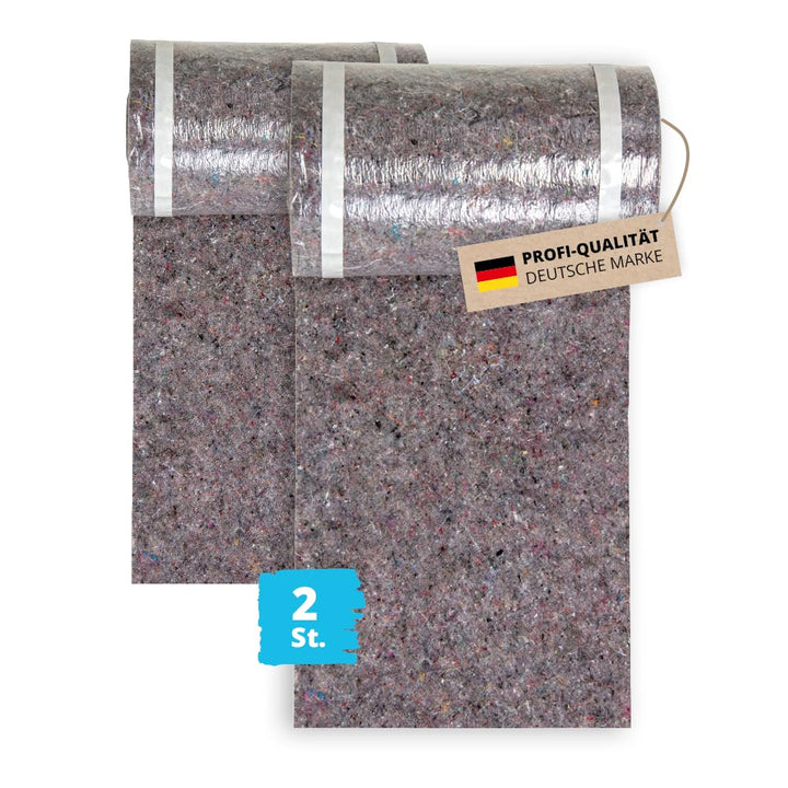 2x Alfa Treppenvlies 330 mm x 25 m Profi-Qualität selbstklebendes Abdeckvlies 230 g/m² für Treppen,