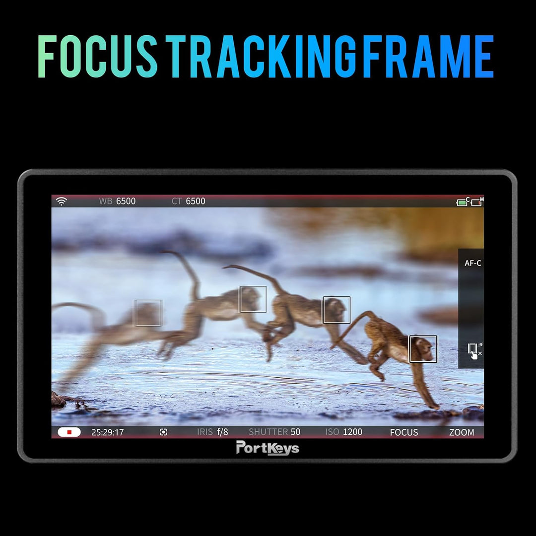 Portkeys BM7IIDS Kabellose Kontrolle Field Kamera Monitor 7" Touchscreen 3G SDI 3D LUT 2200Nit 10bit