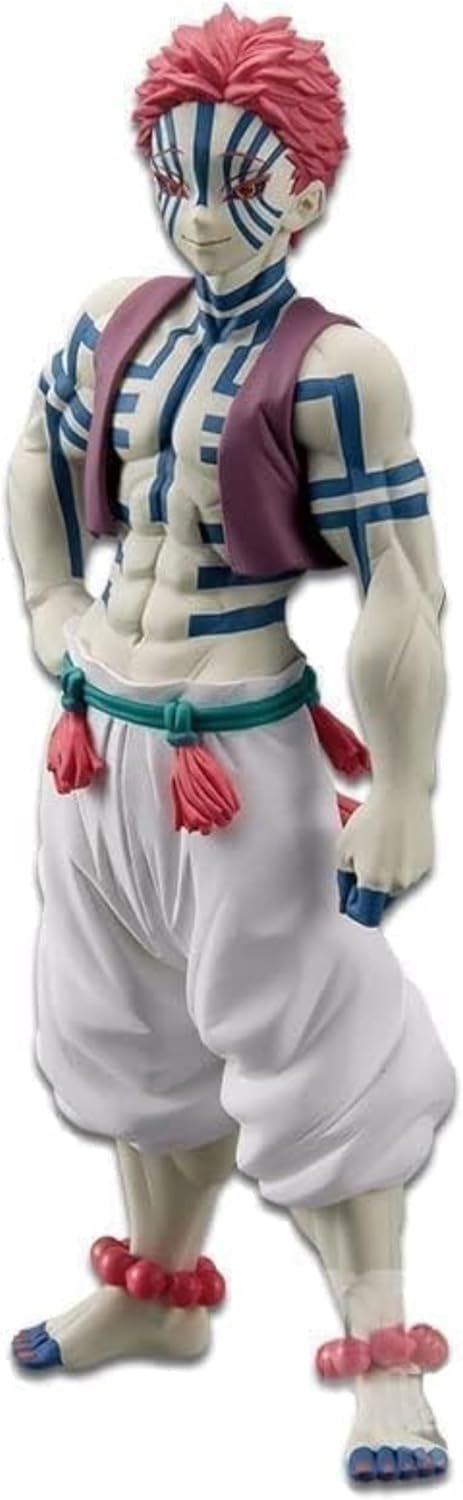 Banpresto Demon Slayer - Akaza - Figurine Demon Series 17cm, One Size