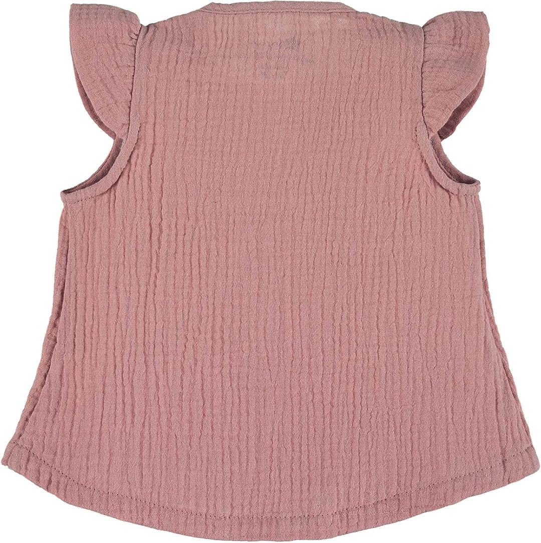 Sterntaler Baby - Mädchen Sommer 2-teiler Musselin Set Sommer, 68 Zartrosa