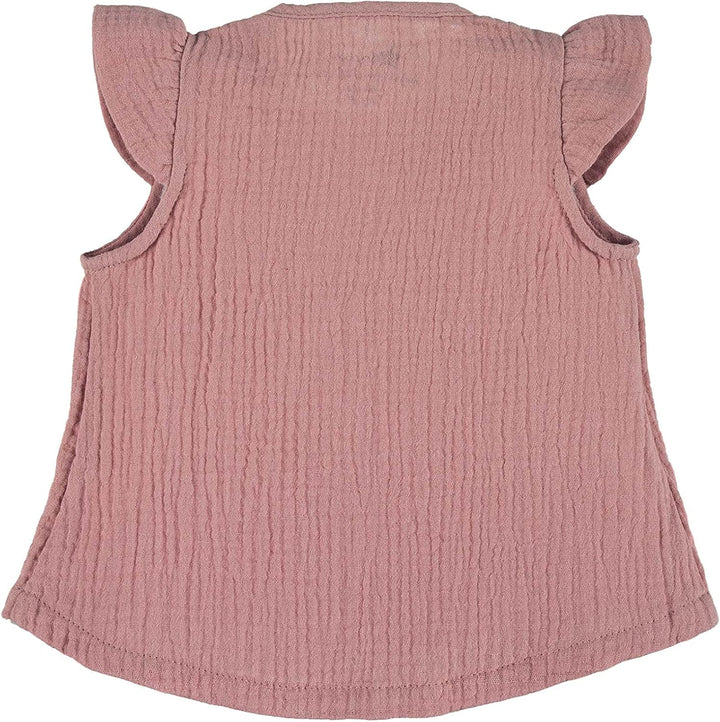 Sterntaler Baby - Mädchen Sommer 2-teiler Musselin Set Sommer, 68 Zartrosa