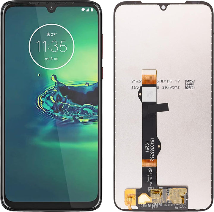 SwarKing LCD Display kompatibel mit Motorola Moto G8 Plus Touch Screen Digitizer (Schwarz ohne Rahme