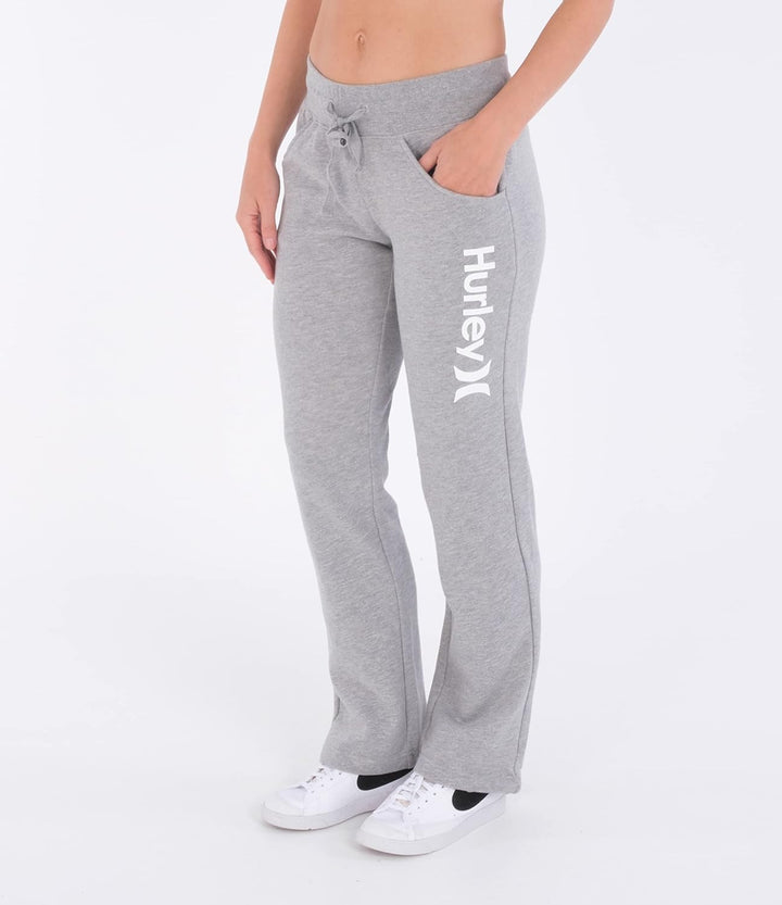 Hurley Damen Lässige Hose OAO Fleece Jogger, XS Dk Grau Htr