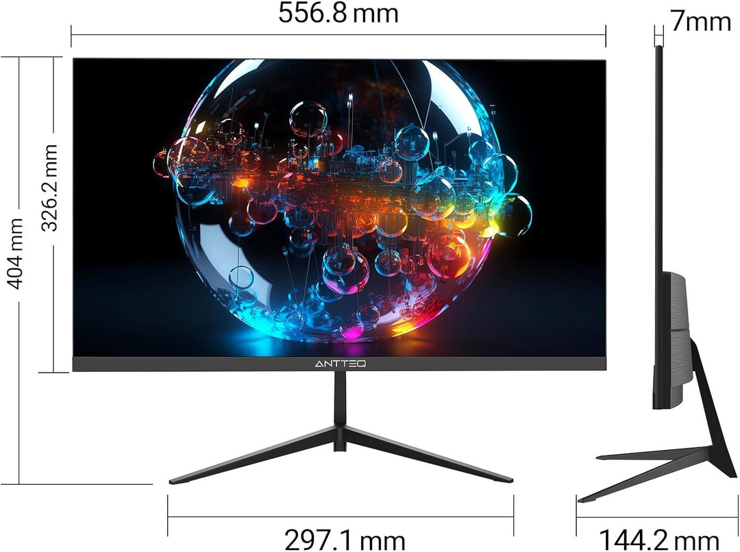 Antteq Smart Monitor 25 Zoll,FHD Android OS,Bluetooth Voice Remote Control,Google Chromecast Built i