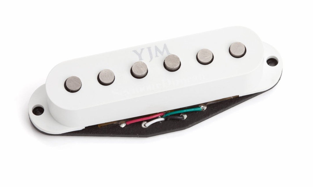 Seymour Duncan STK-S10B-W Humbucker-Format einfach YJM FURY Stk Micro pour Guitare Electrique Blanc