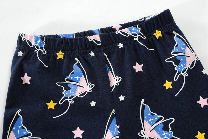 EULLA Kinder Mädchen Schlafanzüge Winter Pyjama Set Einhorn Meerjungfrau Schmetterling Marienkäfer G