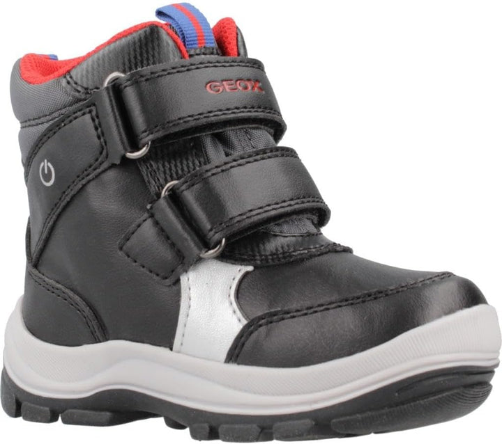 Geox Baby-Jungen B Flanfil B ABX Ankle Boot 24 EU Black Royal, 24 EU Black Royal