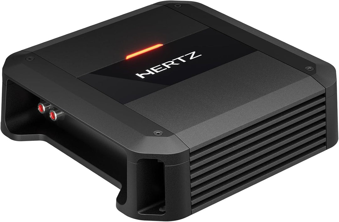 Hertz DP 1.500 – Monoblock Class-D Verstärker 590W RMS an 2Ω, ADC-Technologie, Universelle Kompatibi