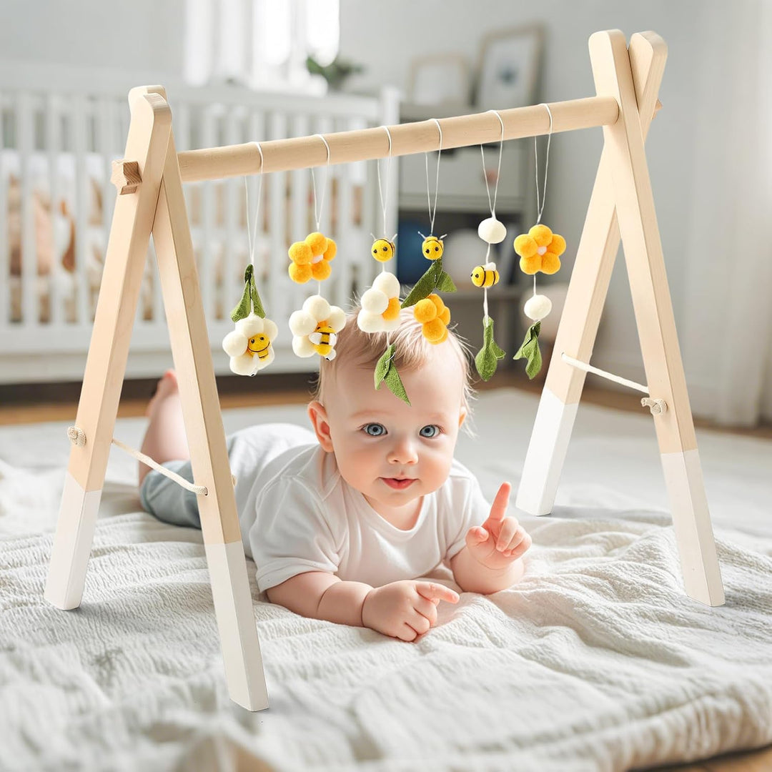 Promise Babe Spielbogen Baby Holz Baby Gym Holz Baby Spielbogen Neugeborenen Spielzeug Spielbogen Ac
