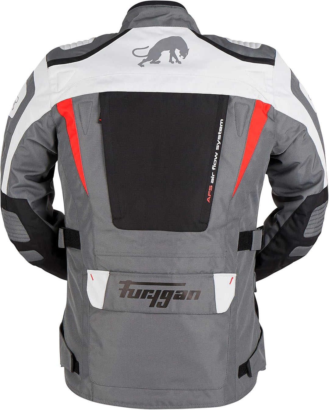 Furygan Herren Veste Apalaches JACKEN UND MÄNTEL M Schwarz-grau-rot, M Schwarz-grau-rot