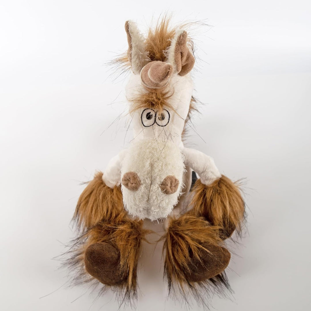 SIGIKID 38488 Uni Que L Beasts Town Kinder und Erwachsene Kuscheltier empfohlen ab 3 Jahren weiss, g