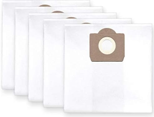 5x Staubbeutel Filtersack passend für Einhell RT-VC 1600, 1630 SA, 1525 SA