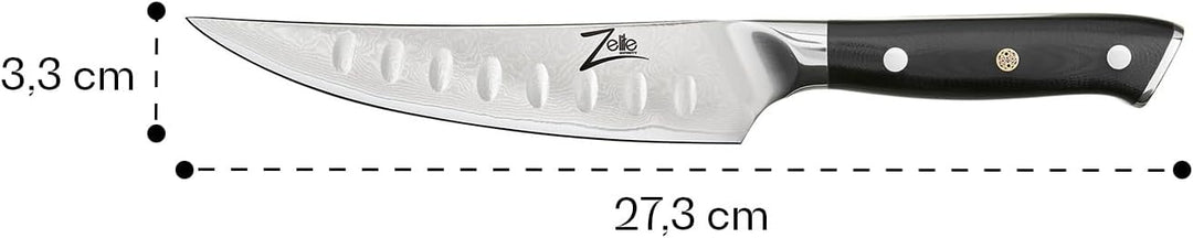 Zelite Infinity Ausbein- und Filetiermesser 15cm - Alpha-Royal-Serie Küchenmesser – Damastmesser aus