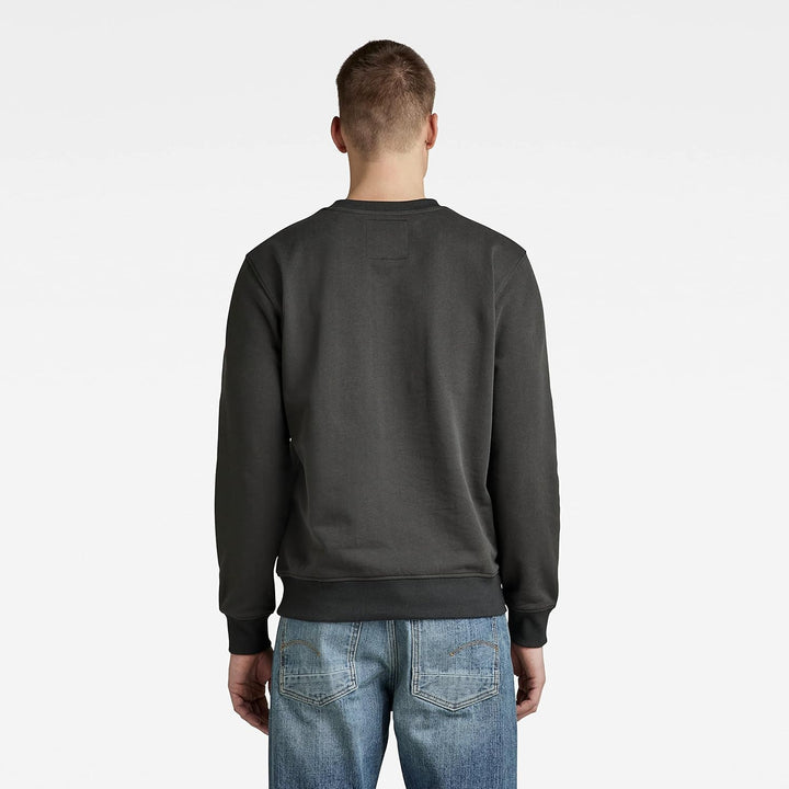 G-STAR RAW Herren Multi Colored Raw. R Sw Sweater L Grau (Cloack D22230-a613-5812), L Grau (Cloack D