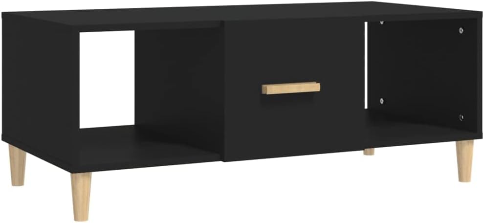 FIRBNUS Wohnzimmertisch Modern 102x50x40 cm Tisch Wohnzimmer Couchtisch Beistelltisch Stilvollen Kle