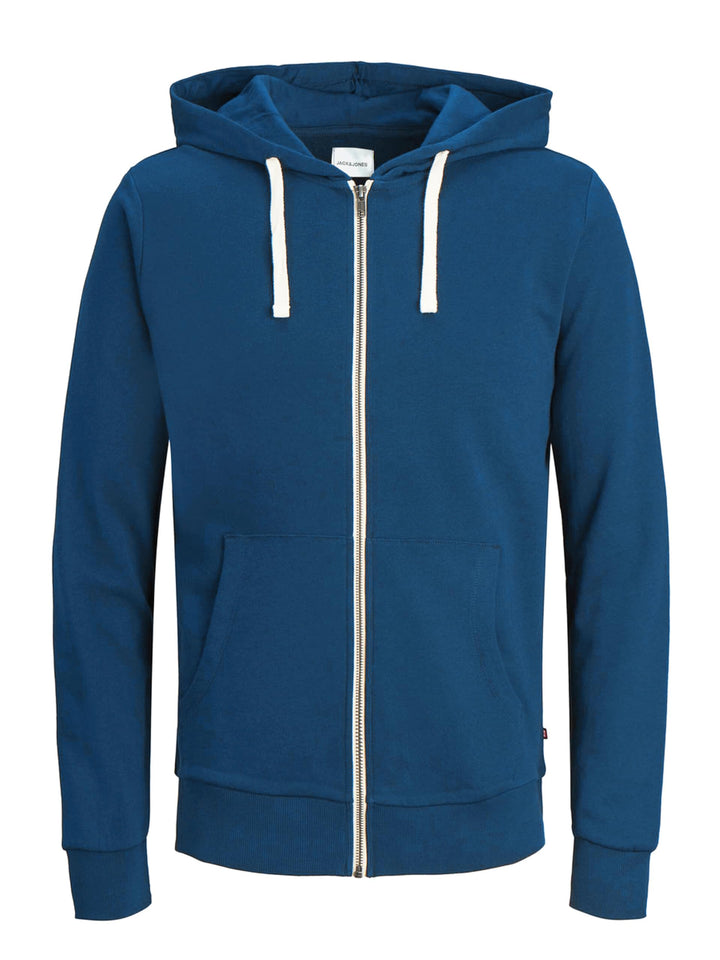 JACK &amp; JONES Herren JJEHOLMEN Sweat Zip Hood XS Blau (Insignia Blue/Reg Fit), XS Blau (Insignia Blue