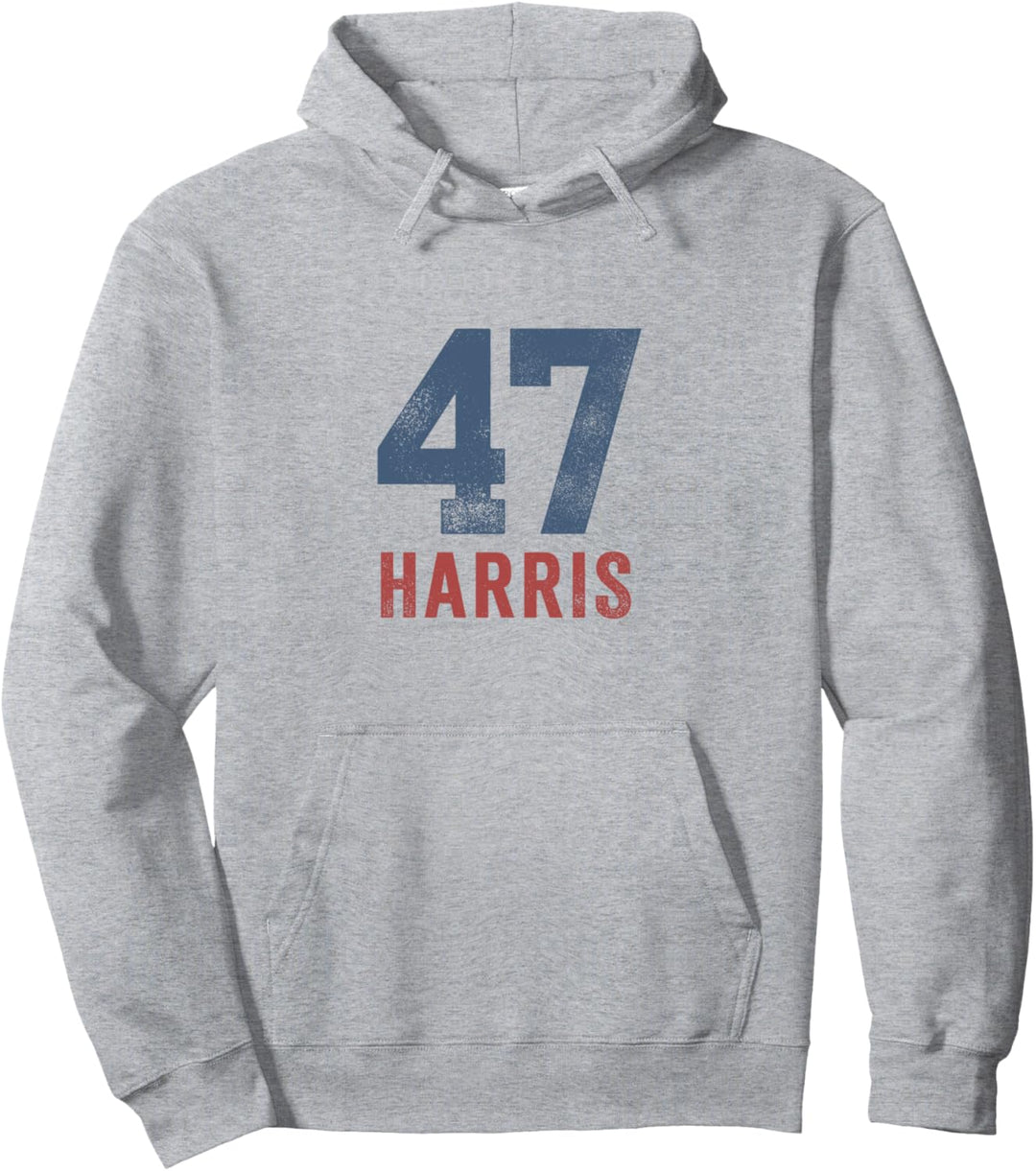 Kamala Harris 47 Pullover Hoodie