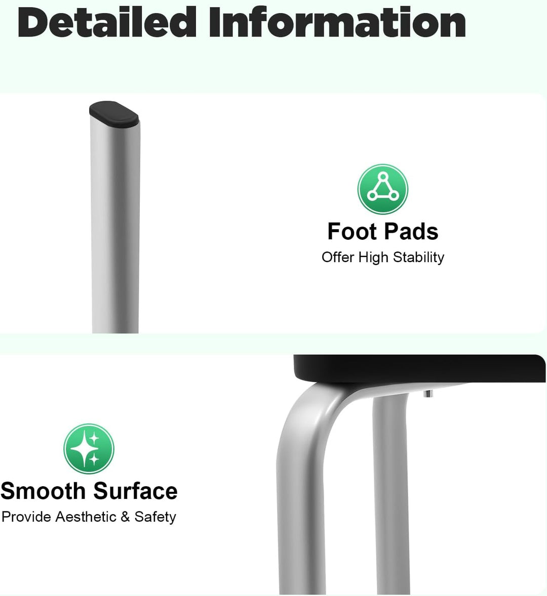 Yoga Hocker Kopfstandhocker Kopfstand Yoga Stuhl Fitness Bench Schwarz,Yoga Bank für Fitnessstudio,A