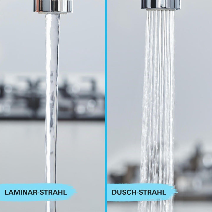 GROHE Start - Einhand-Spültischbatterie (Schwenkbereich 90°, Laminarstrahl/SpeedClean Brausestrahl,