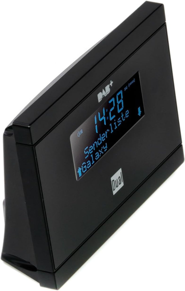 Dual DAB 2 A Digital-Radio Adapter mit Fernbedienung (LCD-Display, DAB(+)/UKW-Tuner, Alarmfunktion)