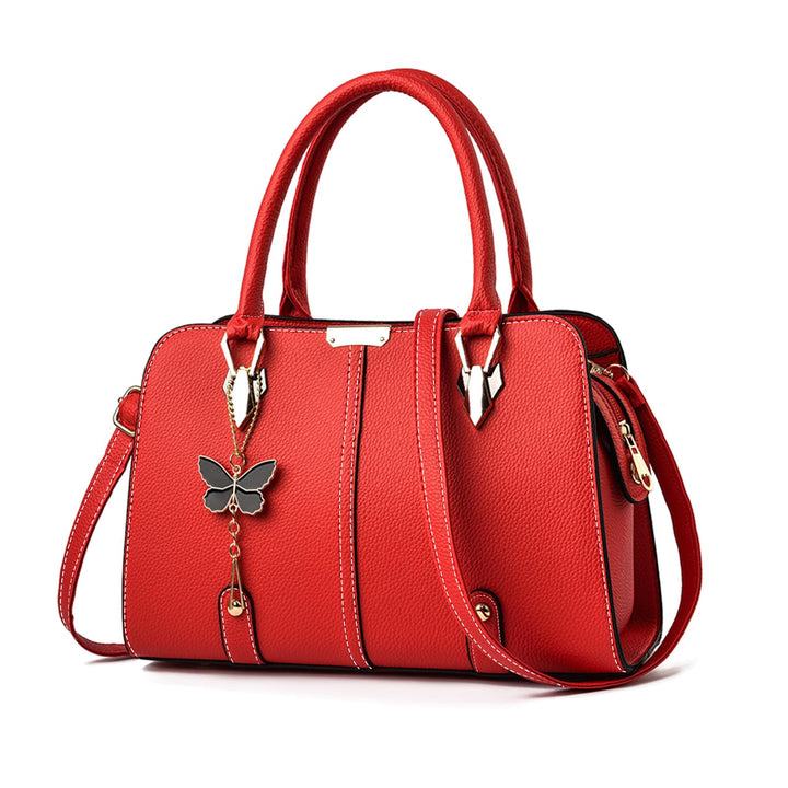 FANDARE Damen Handtasche Tote Beutel PU-Leder Umhängetaschen Schultertasche Wasserdicht Henkeltasche