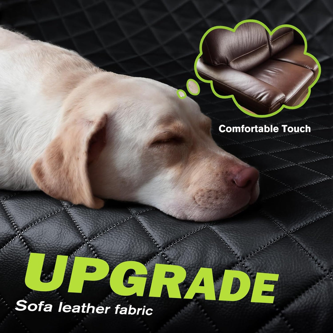 pecute Hundedecke Auto Rückbank mit Harter Unterseite 136 * 60 cm, 2025 Hunde Autositz Rückbank, Mob