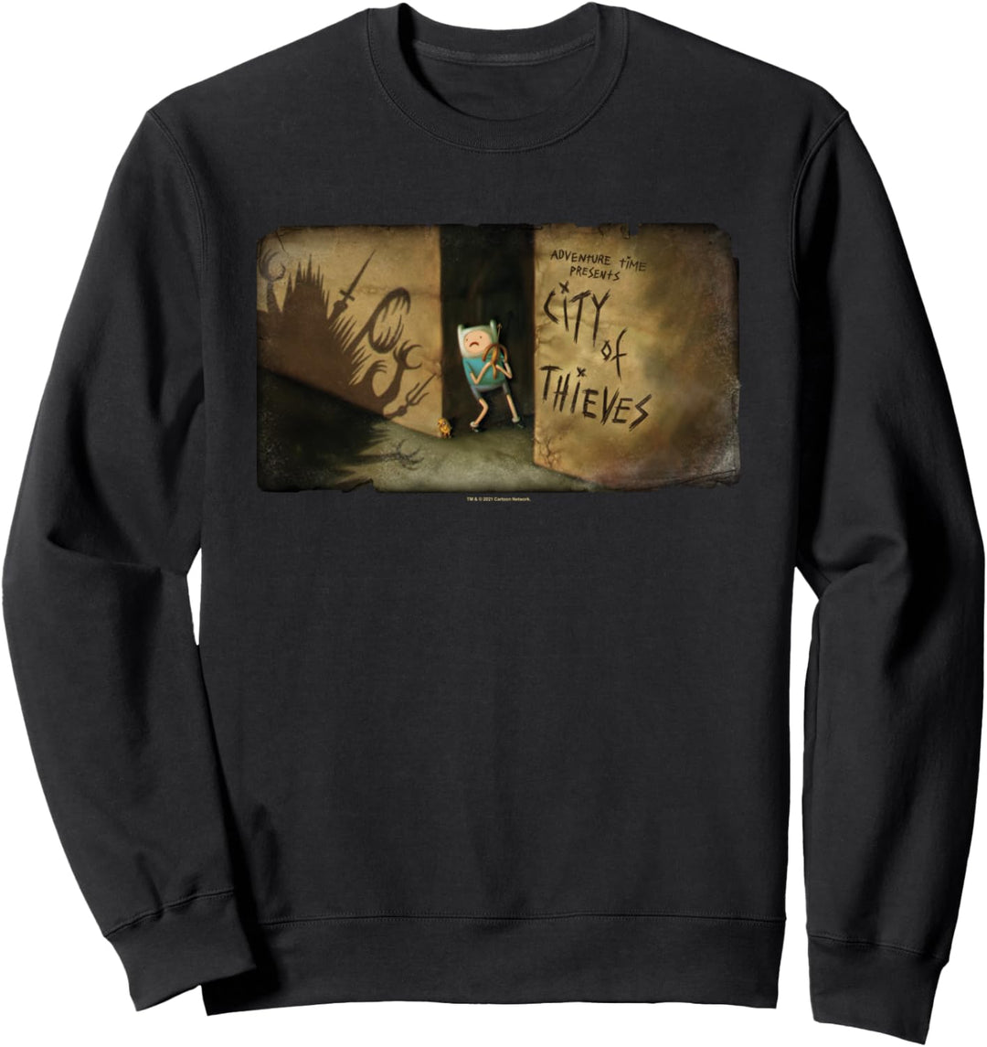 Adventure Time City of Thieves Card Sweatshirt
