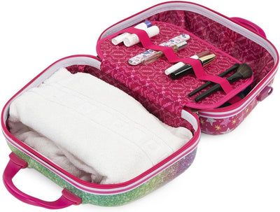 SKPAT - Kosmetikkoffer Hartschale Gross, Beautycase Damen, Trolley & Handgepäck Koffer: Beauty Case