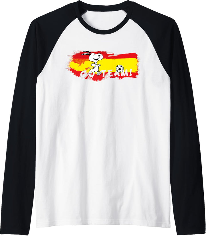 Peanuts Go Spain Raglan