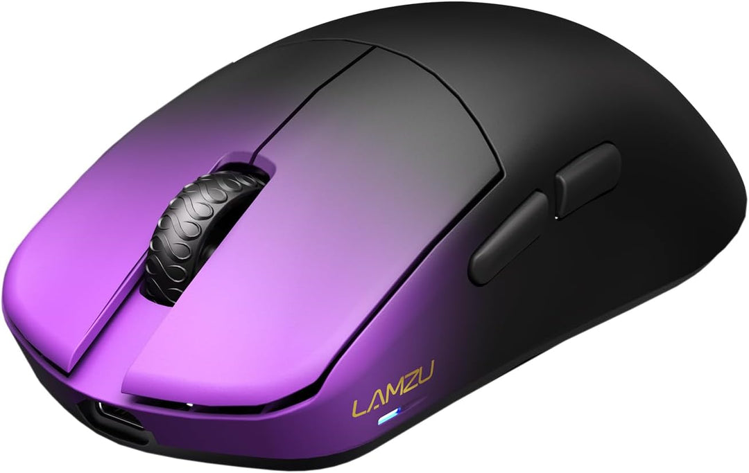 Lamzu MAYA X Kabellose Gaming-Maus, ultraleicht, 47 g, optischer Schalter, max 30000 dpi, symmetrisc