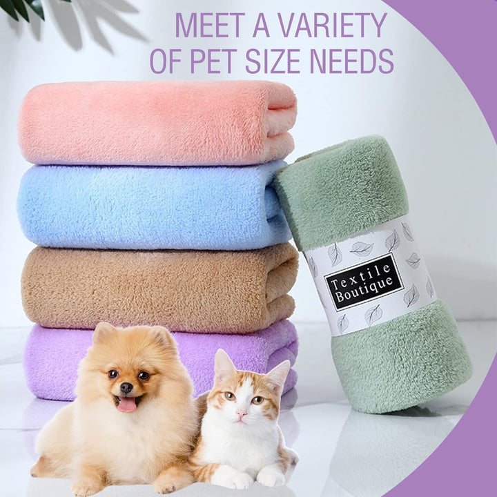 XZEIT 10 Stück Meerschweinchen Decken Hamster Fleece Käfig Liner Weiche Meerschweinchen Zubehör Klei