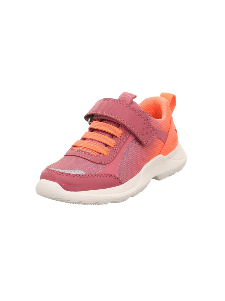 Superfit Mädchen Rush 1-000211 Sneaker 23 EU Pink Orange 5510, 23 EU Pink Orange 5510
