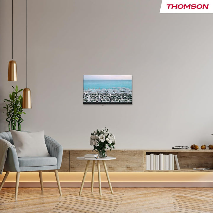 THOMSON 32 Zoll (81 cm) LED HD Easy TV – Kein Smart – Hotel Mode, USB, HDMI, Triple-Tuner (Kabel - S
