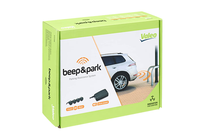 VALEO Beep & Park Einparkhilfe mit 4 Sensoren + Lautsprecher - Front- oder Heckmontage 632200,