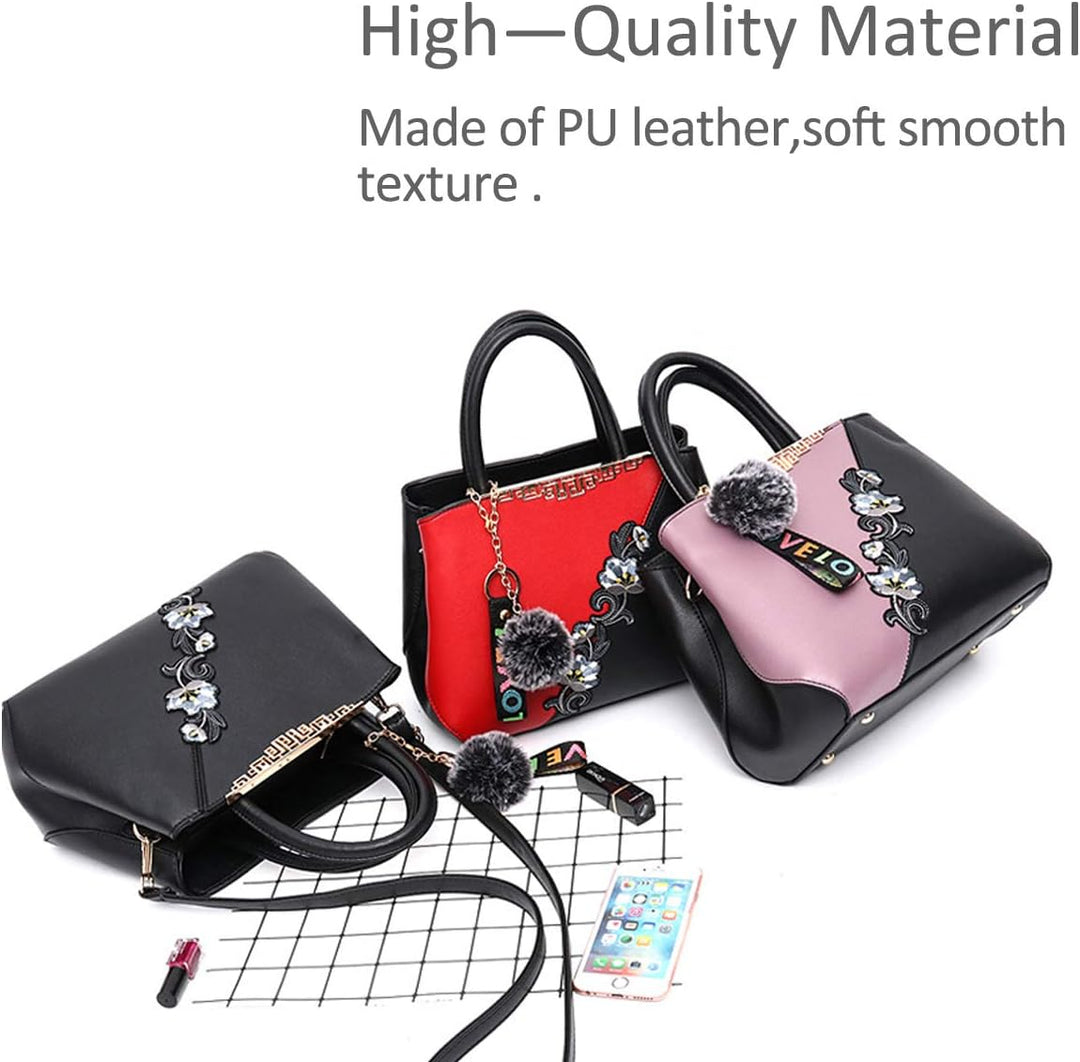 NICOLE &amp; DORIS 2024 Mode Handtaschen für Frauen Umhängetasche Damen Tragetaschen Shopper Elegant Sch