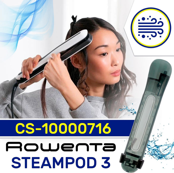 Wassertank für den Haarglätter mit dem Originalcode CS-10000716 für Rowenta Steampod 3 - MADE IN EU