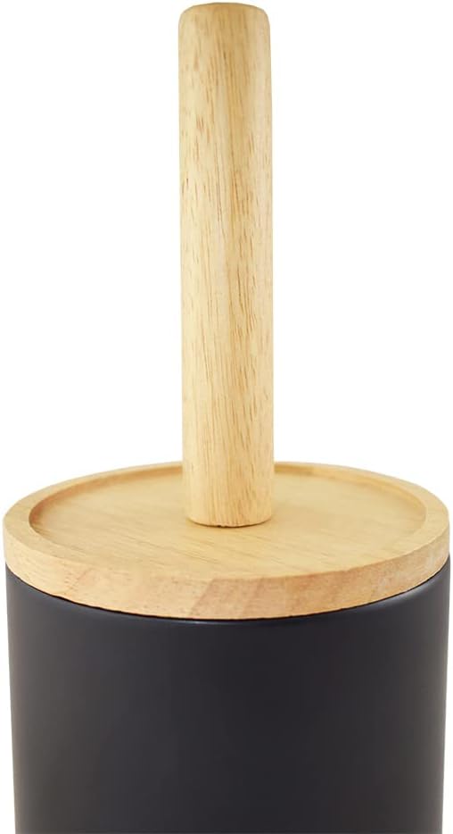 SEPIO - Tokyo Black Klobürste | Toilettenbürste | WC Bürste | Badezimmer Deko | Schwarz | Bad | | Zu