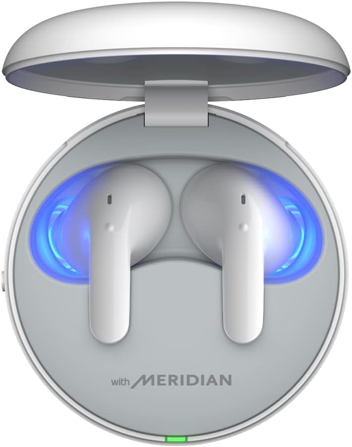 LG Tone Free DT90Q In-Ear Bluetooth Kopfhörer mit Dolby Atmos-Sound, Meridian-Technologie, ANC (Acti