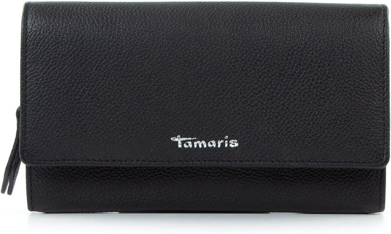 Tamaris Geldbörse TAS Amanda 50008 Damen Geldbörsen Uni black 100 Einheitsgrösse Black 100, Einheits