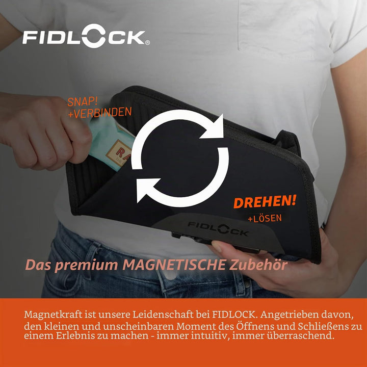 Fidlock GmbH Twist Essential Bag M schwarz Schwarz M, Schwarz M