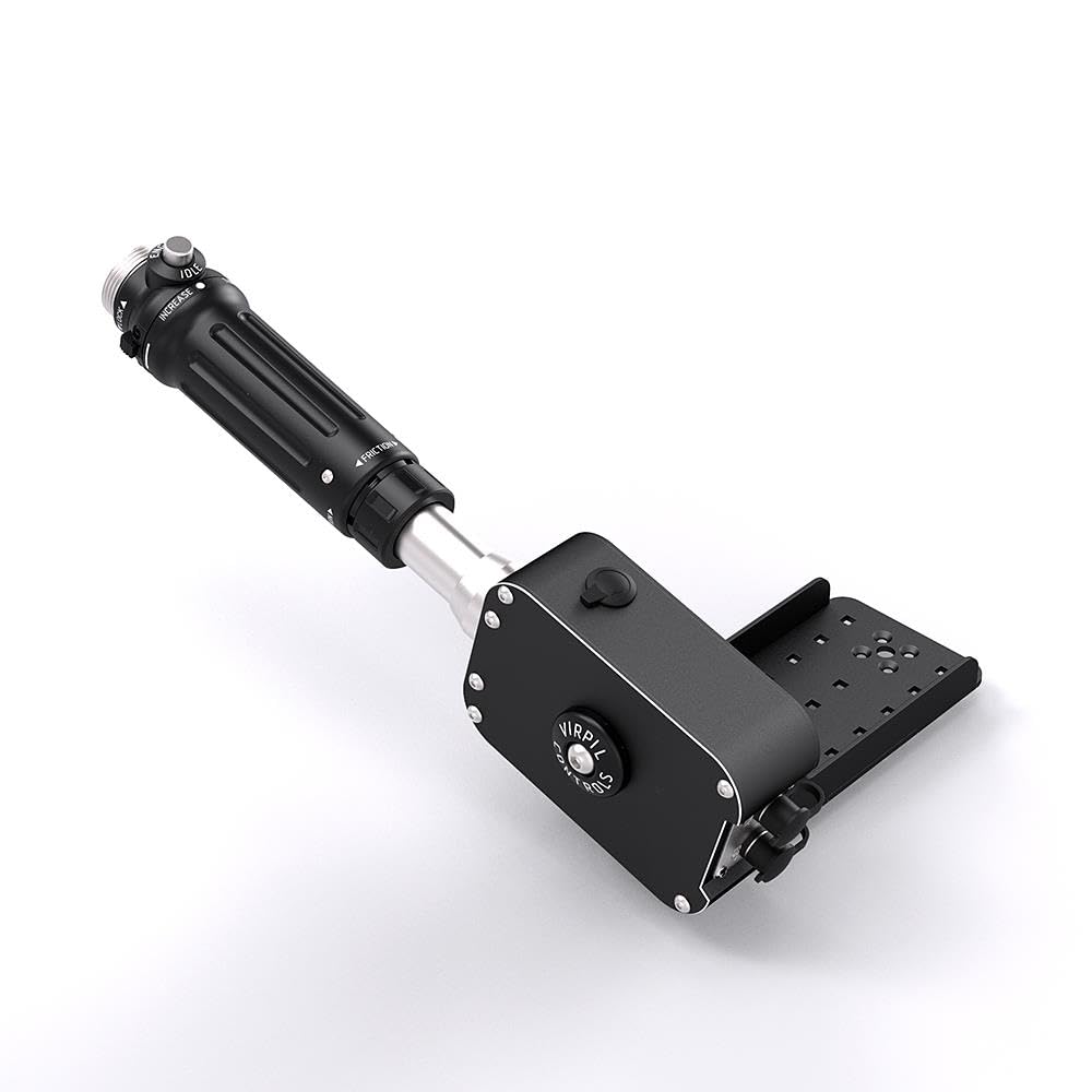 VIRPIL Controls - Rotor TCS Collective Plus Base (Hubschrauber-Flugsimulation, mit Gegengewicht-Kit,