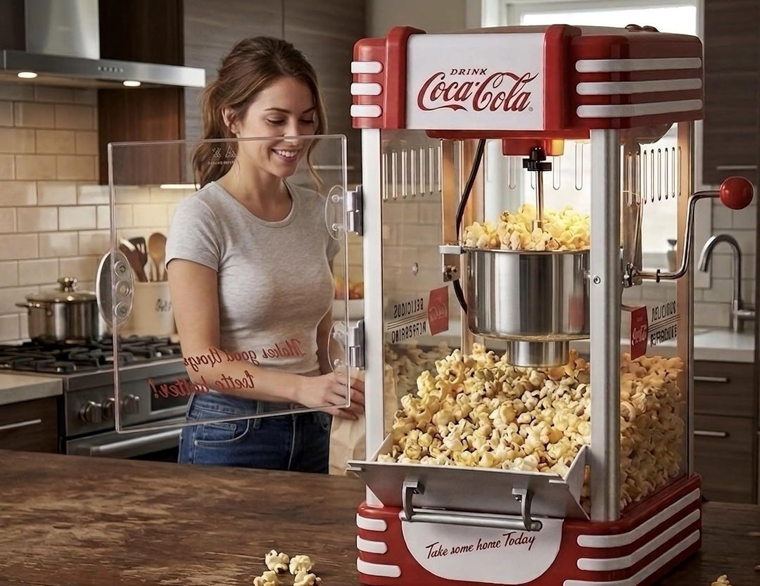 Salco Coca-Cola Popcornmaschine, Popcorn Maker